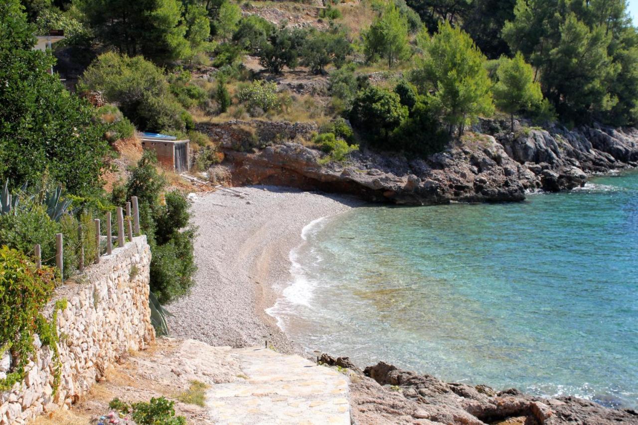 Seaside Secluded Apartments Cove Torac, Hvar - 589 Gdinj المظهر الخارجي الصورة